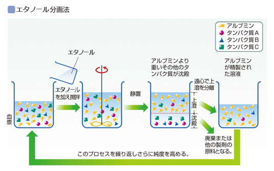 エタノール分画法