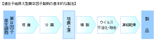 血漿由来高純度第Ⅸ因子製剤の基本的な製法